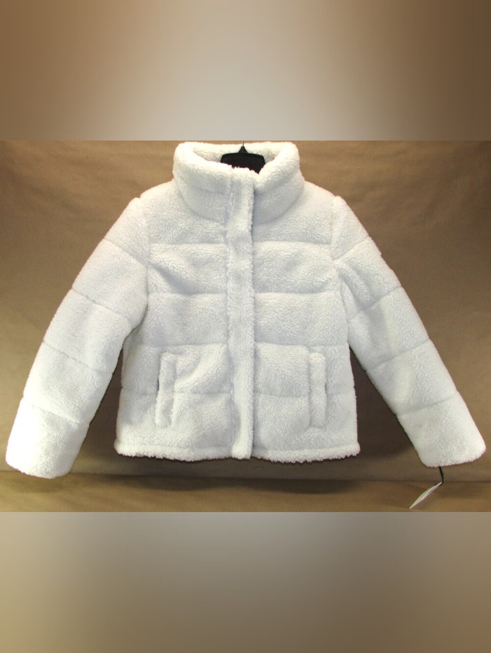 Calvin Klein Faux Fur Puffer Jacket